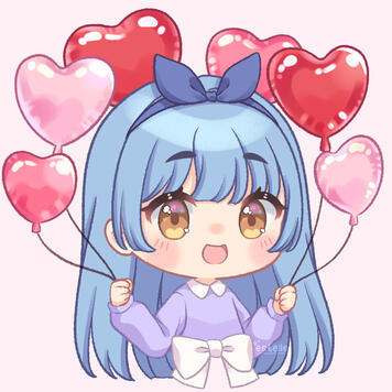 commissioned YCH art by @estelleartss