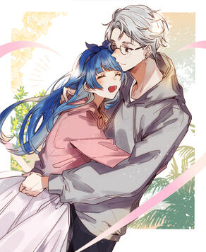 commissioned skeb art by thks